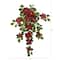 30&#x201D; Real Touch Poinsettia and Variegated Holly Artificial Plant Set